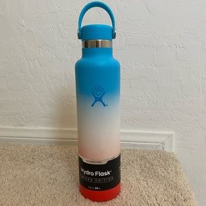 Brand new hydro flask limited edition coconut rainbow 24oz